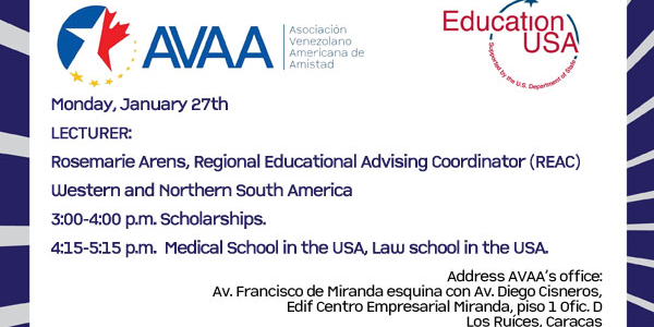 Charla AVAA Education USA