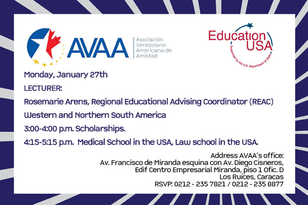 Charla AVAA Education USA