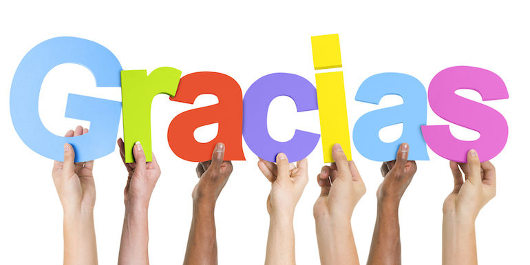 Gracias por un año más