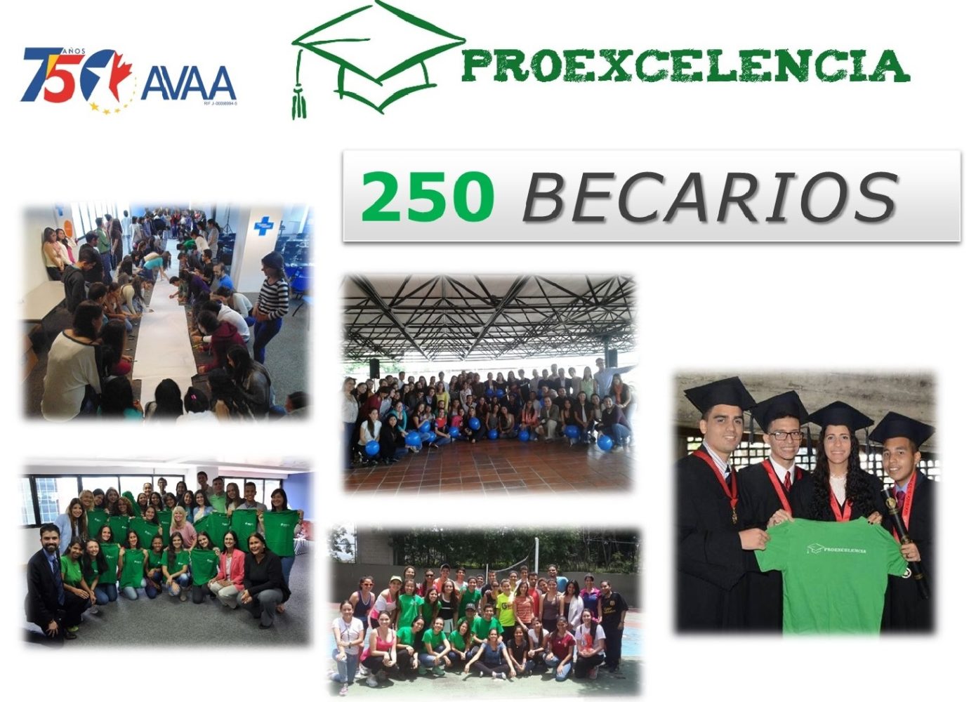 250 becarios AVAA marcaron su huella en 2016