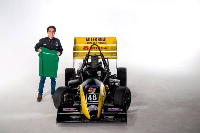 Carlos Pereira dejó en alto el nombre de Venezuela en la competencia F-SAE