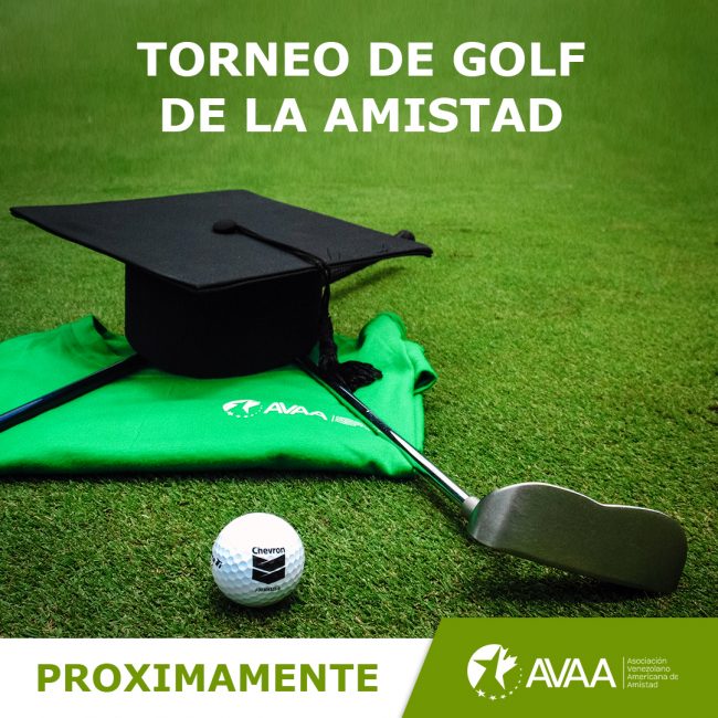 ¡El Torneo de Golf de la Amistad ya está cerca!