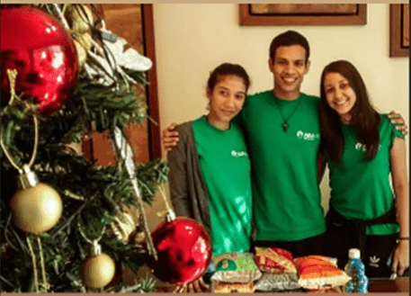 Gracias Abuelo realizó su jornada navideña