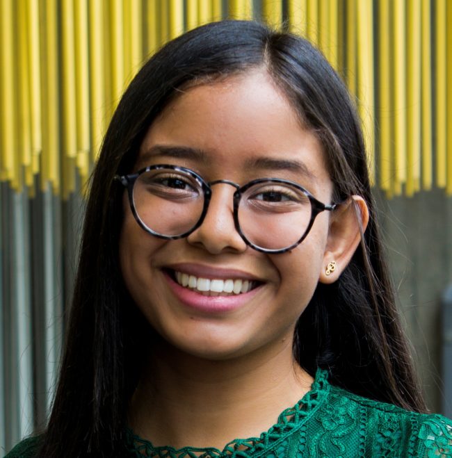 La becaria María Victoria González fue la ganadora del 1er Festival de Le Voy a Mi tierra