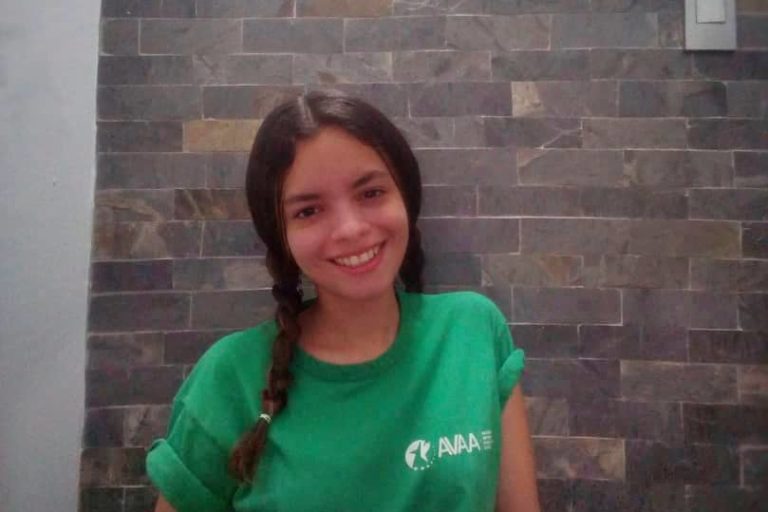 Nuestra becaria Atenea Giménez ya está preparando su proyecto final para LALA 2020