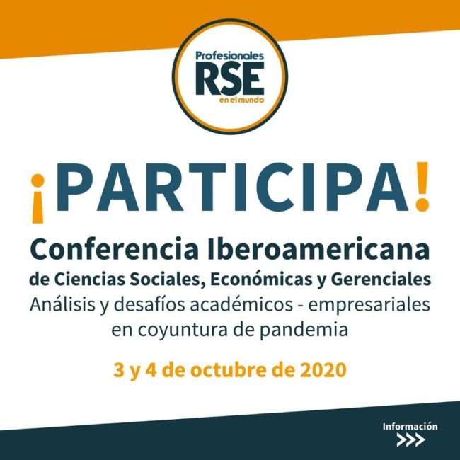 Participa en la Conferencia Iberoamericana de Ciencias Sociales, Económicas y Gerenciales