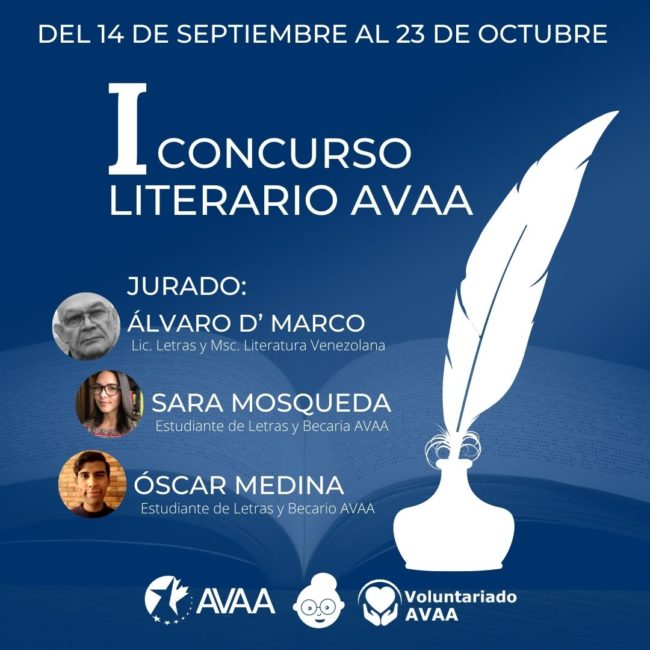 Se abrió la convocatoria para el primer Concurso Literario AVAA