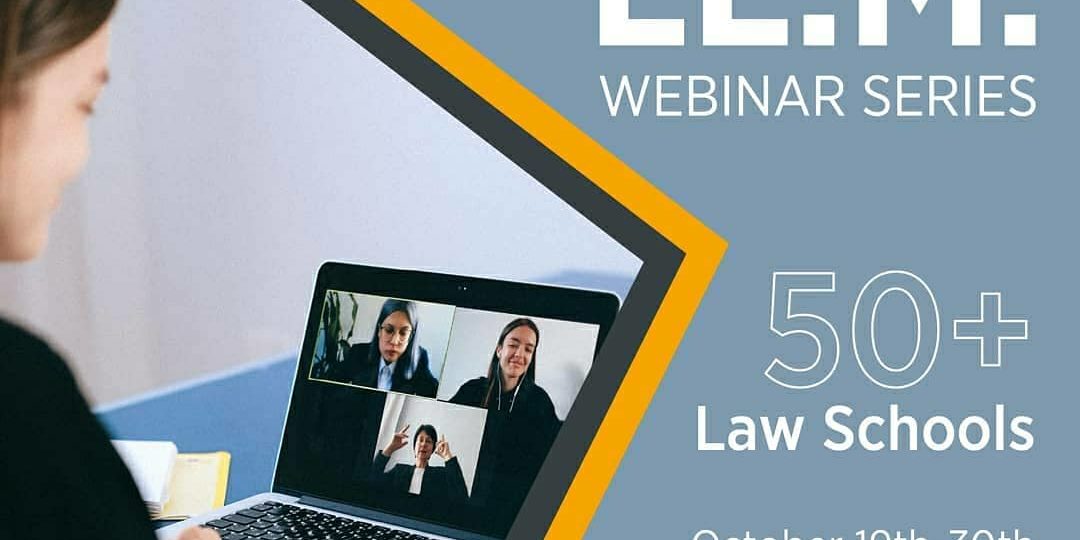 Inicia el ciclo de Webinars sobre Masters en Leyes