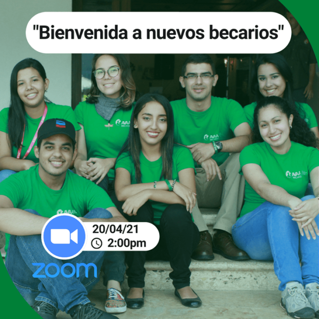 Bienvenida de becarios