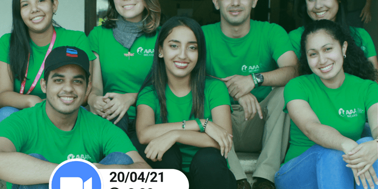 Bienvenida de becarios